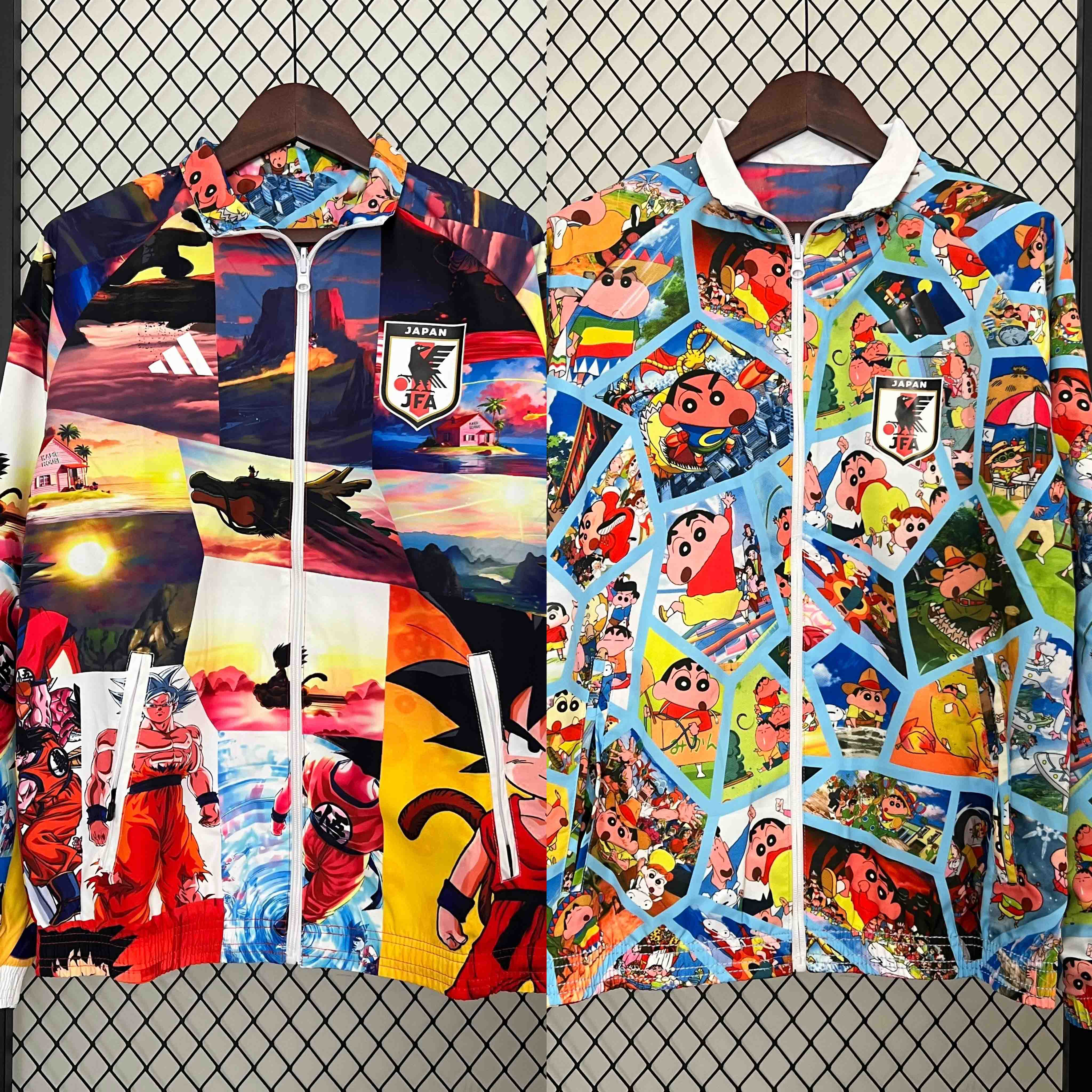 Japan Reversible Double-Sides Windbreaker Jacket 2024
