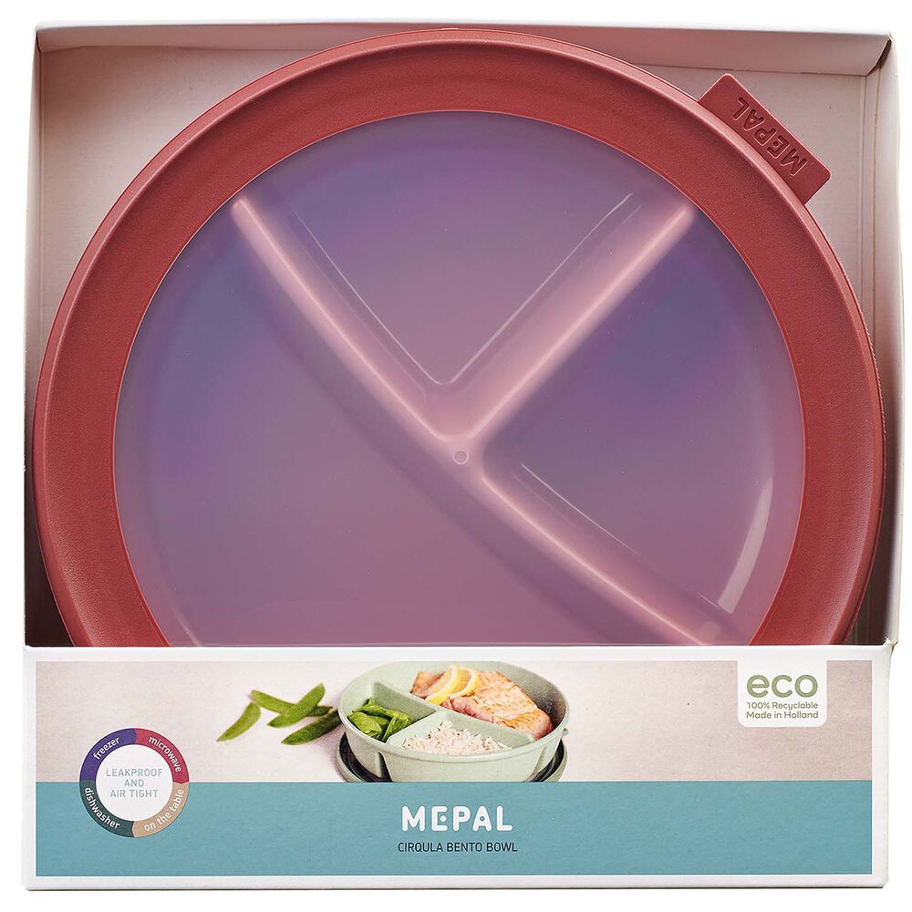 MEPAL MISKA MEPAL, CIRQULA BENTO, 250 + 250 + 500 ml, ceglasta