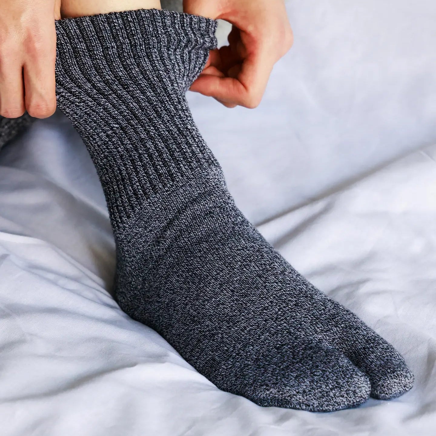 062140011 Soft Top Tabi Crew Socks