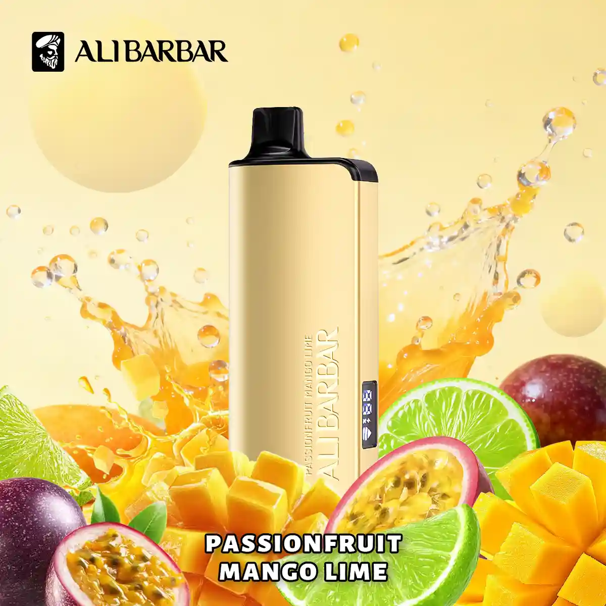 Blackberry pomegranate cherry - ALIBARBAR INGOT 9000 Puffs