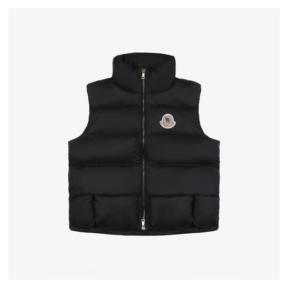 Mxxcler Christopher Raxxy 3D Quilted Down Vest (Grey/Black)