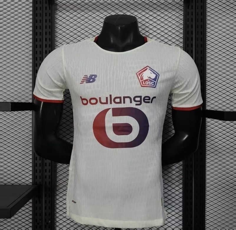 Lille OSC Authentic Soccer Jersey Away Shirt 2025/26