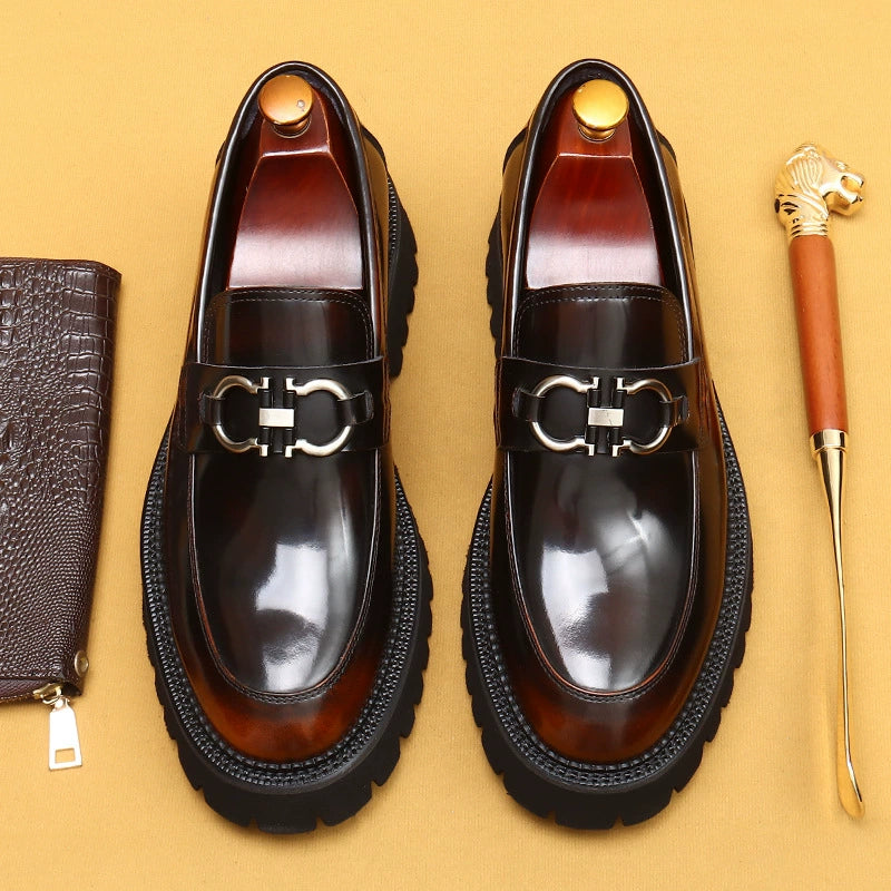 Big Size Formal Business Slip-On Dress Shoes 23673