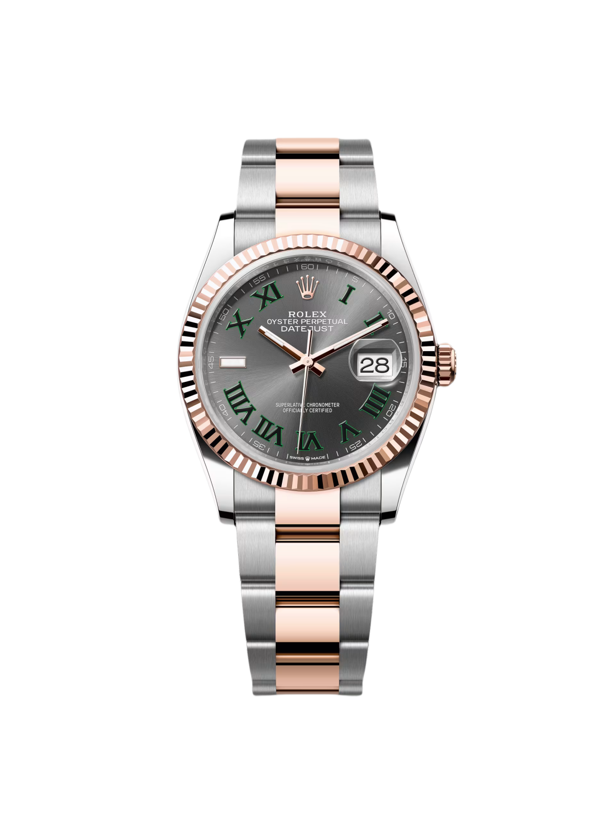[2026 Mirror Grade]RLX  Datejust 36mm 126231 Slate Dial Oyster Bracelet Watch