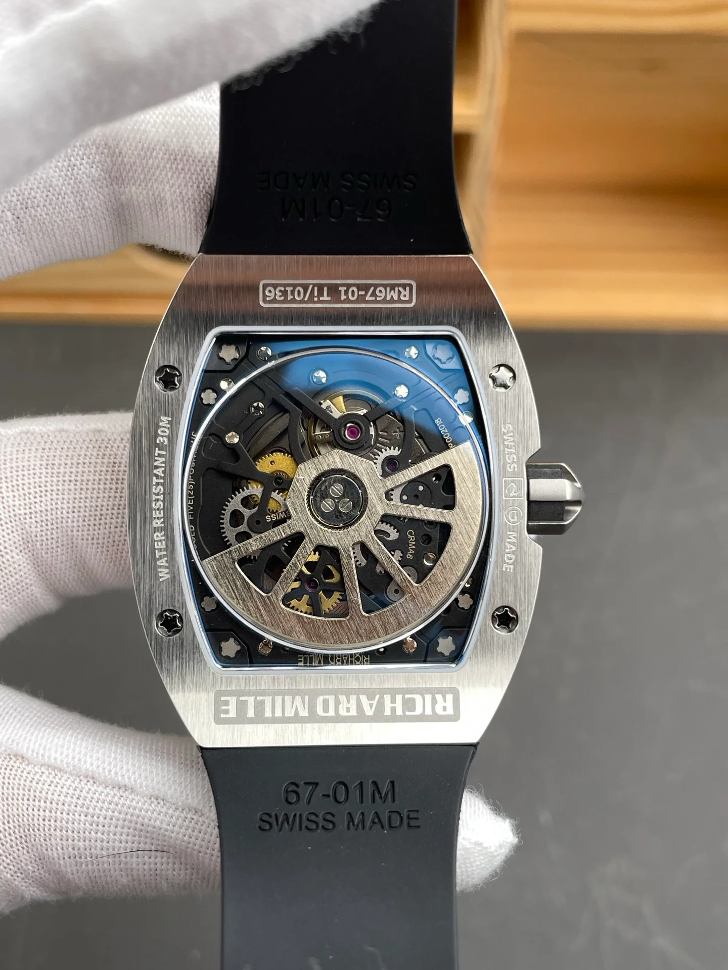 RM67-01 Titanium Case