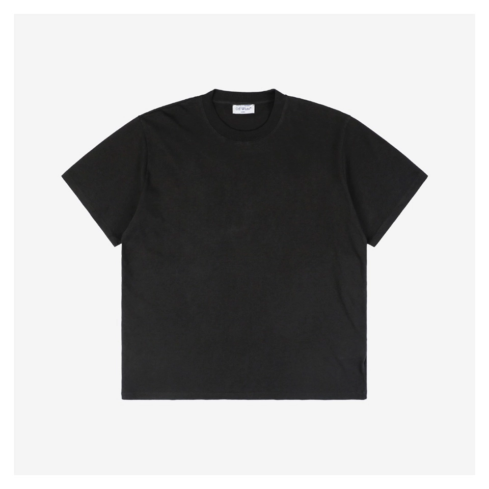 OFF WHITE Moon & Anchor Washed Graphic T-Shirt