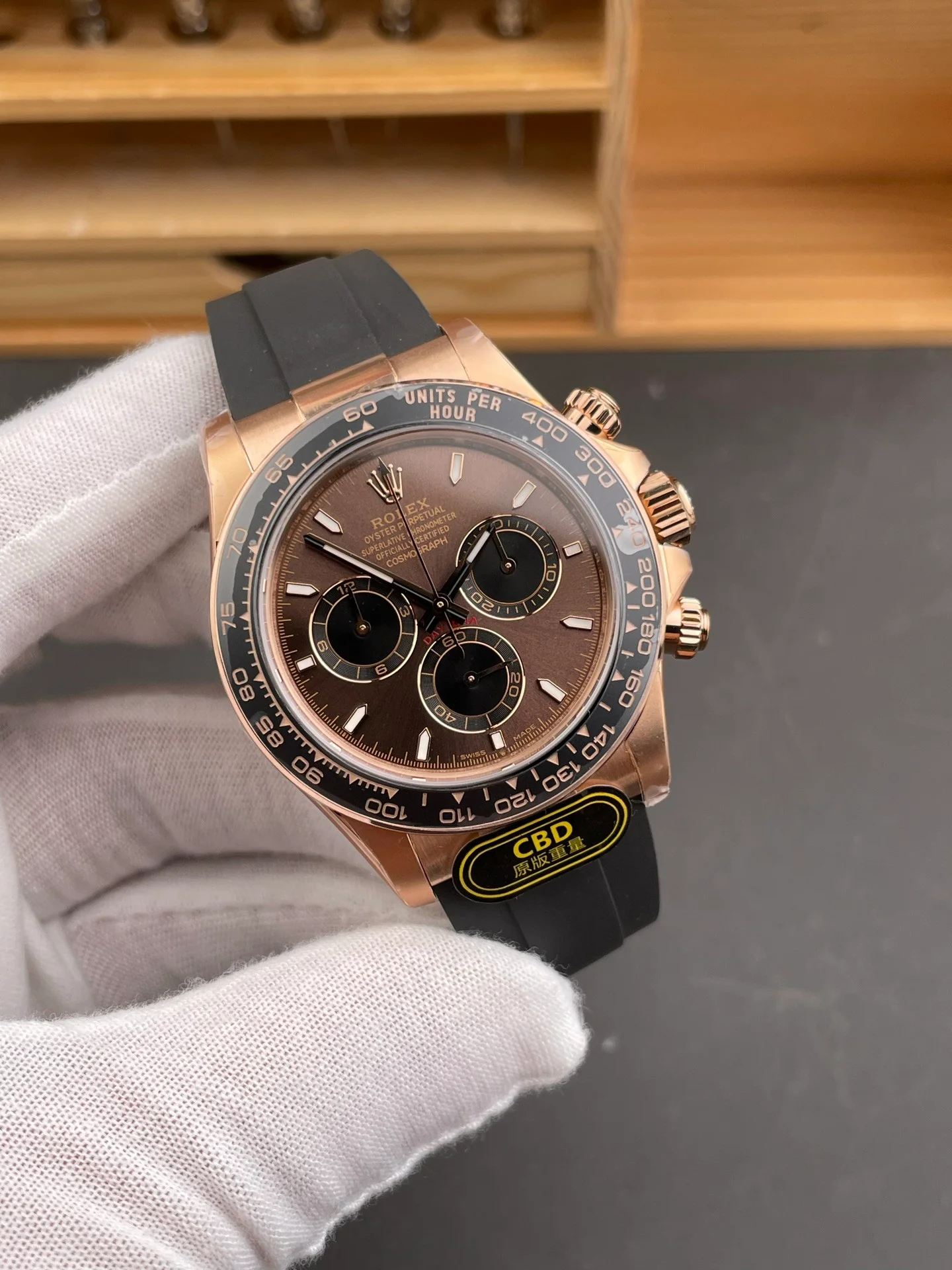 New Chocolate Rose Gold Daytona