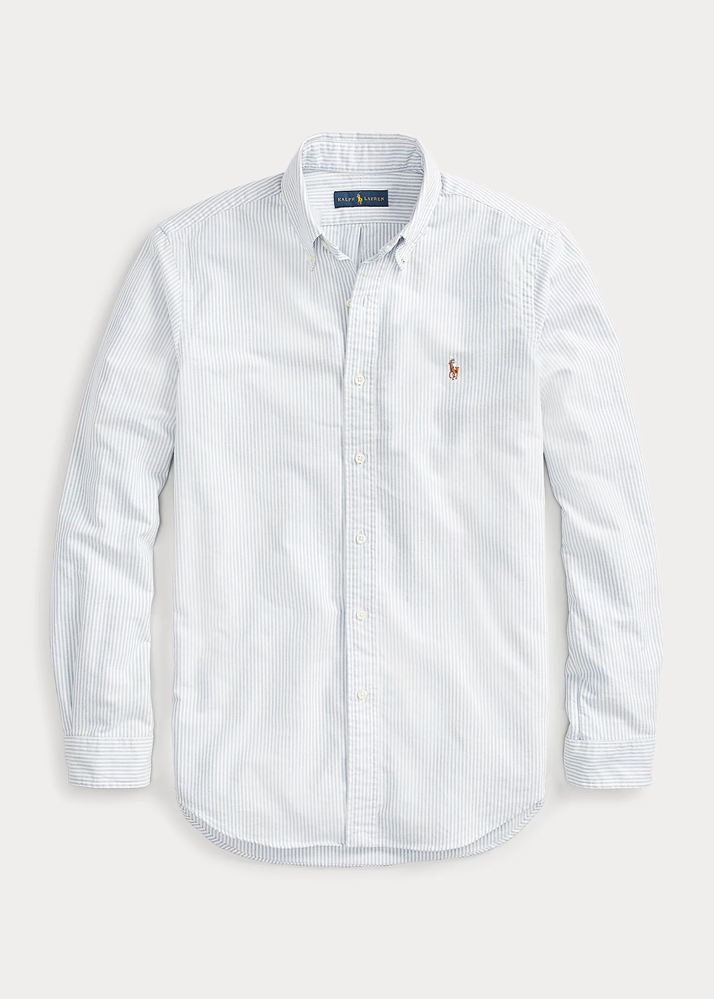 Classic Fit Striped Oxford Shirt