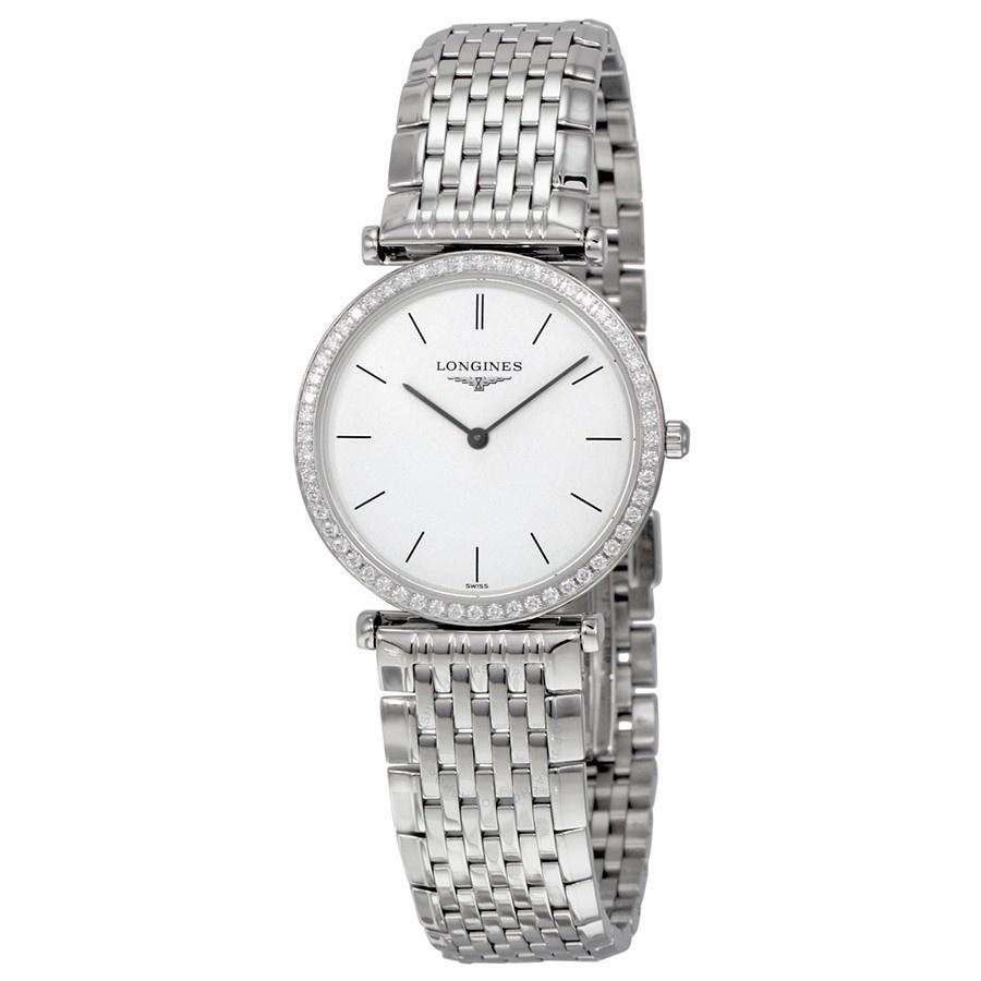 [2026 Mirror Grade]Longines Women's L45130126 La Grande Classique Diamond Stainless Steel Watch