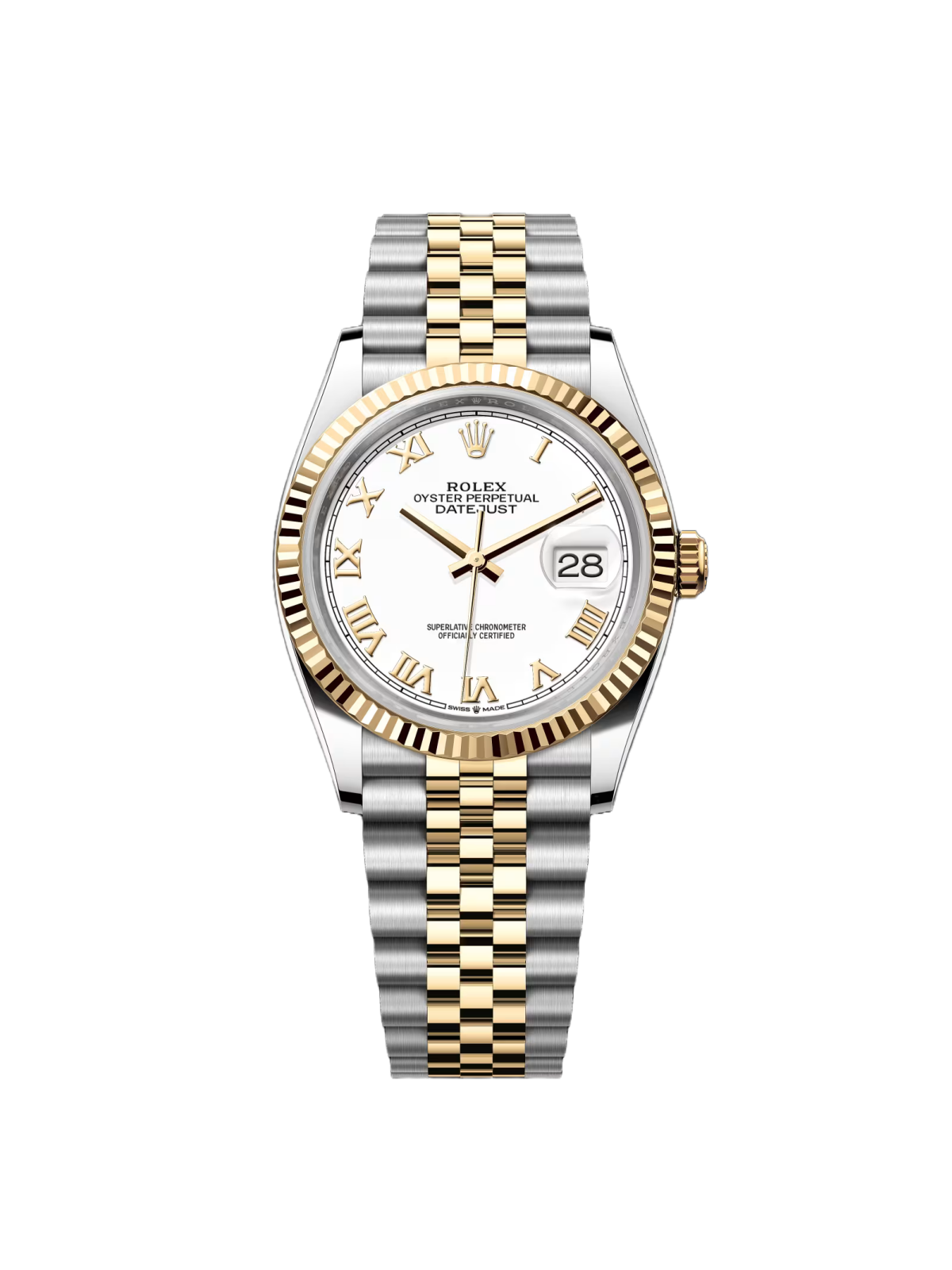 [2026 Mirror Grade]RLX  Datejust 36mm 126233 White Dial Oyster Bracelet Watch