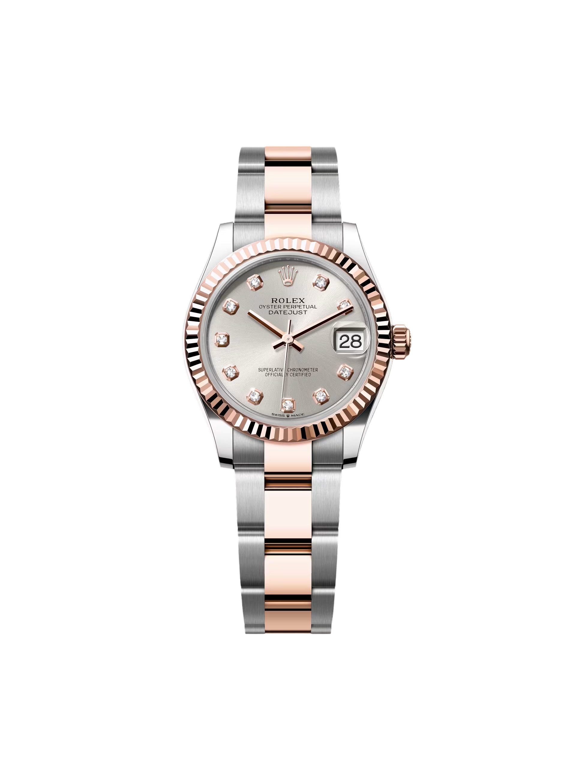 [2026 Mirror Grade]RLX Datejust m278271-0015/0016 Silver 31mm Dial Oyster Bracelet Watch