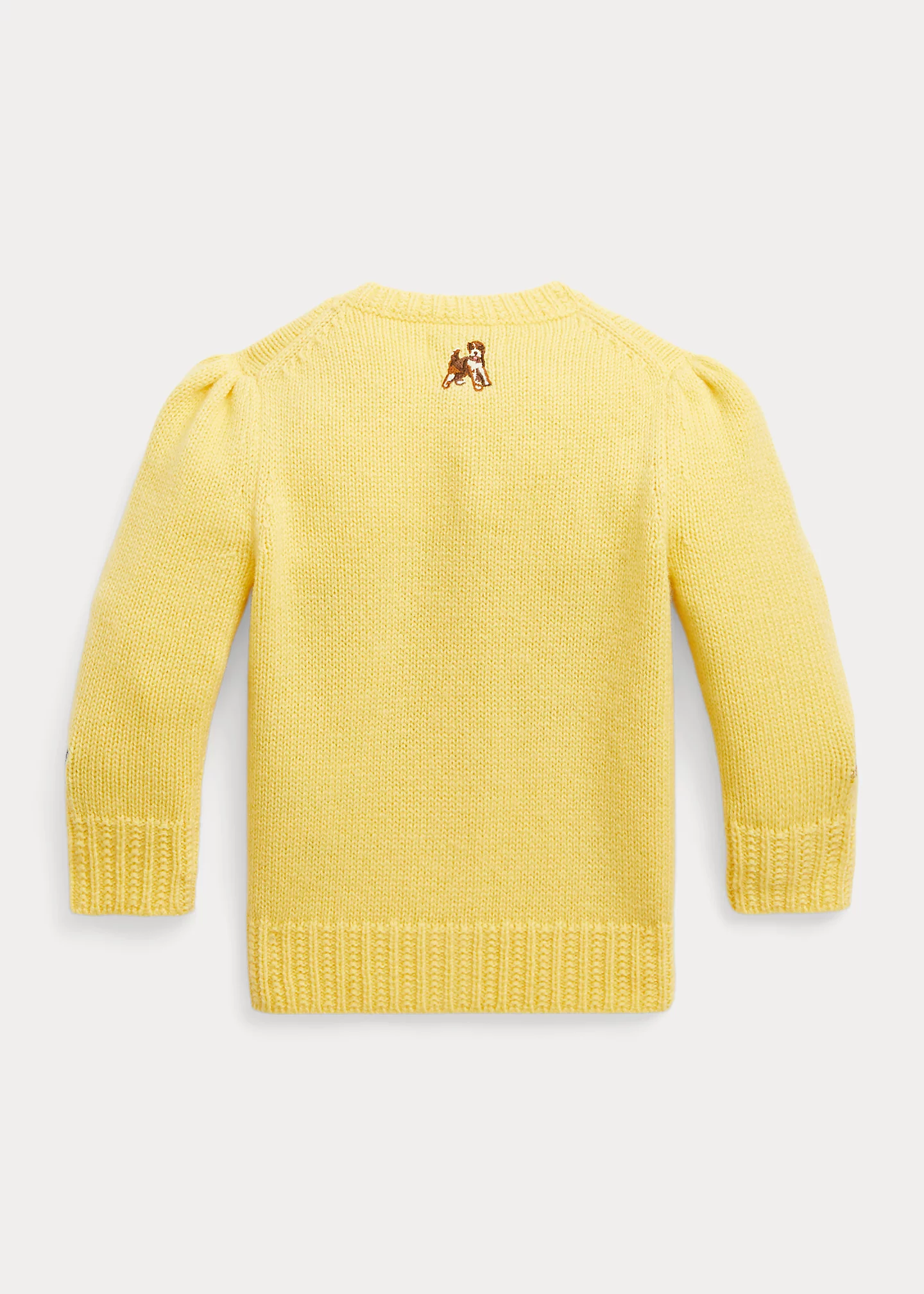 Dog Wool-Blend Cardigan