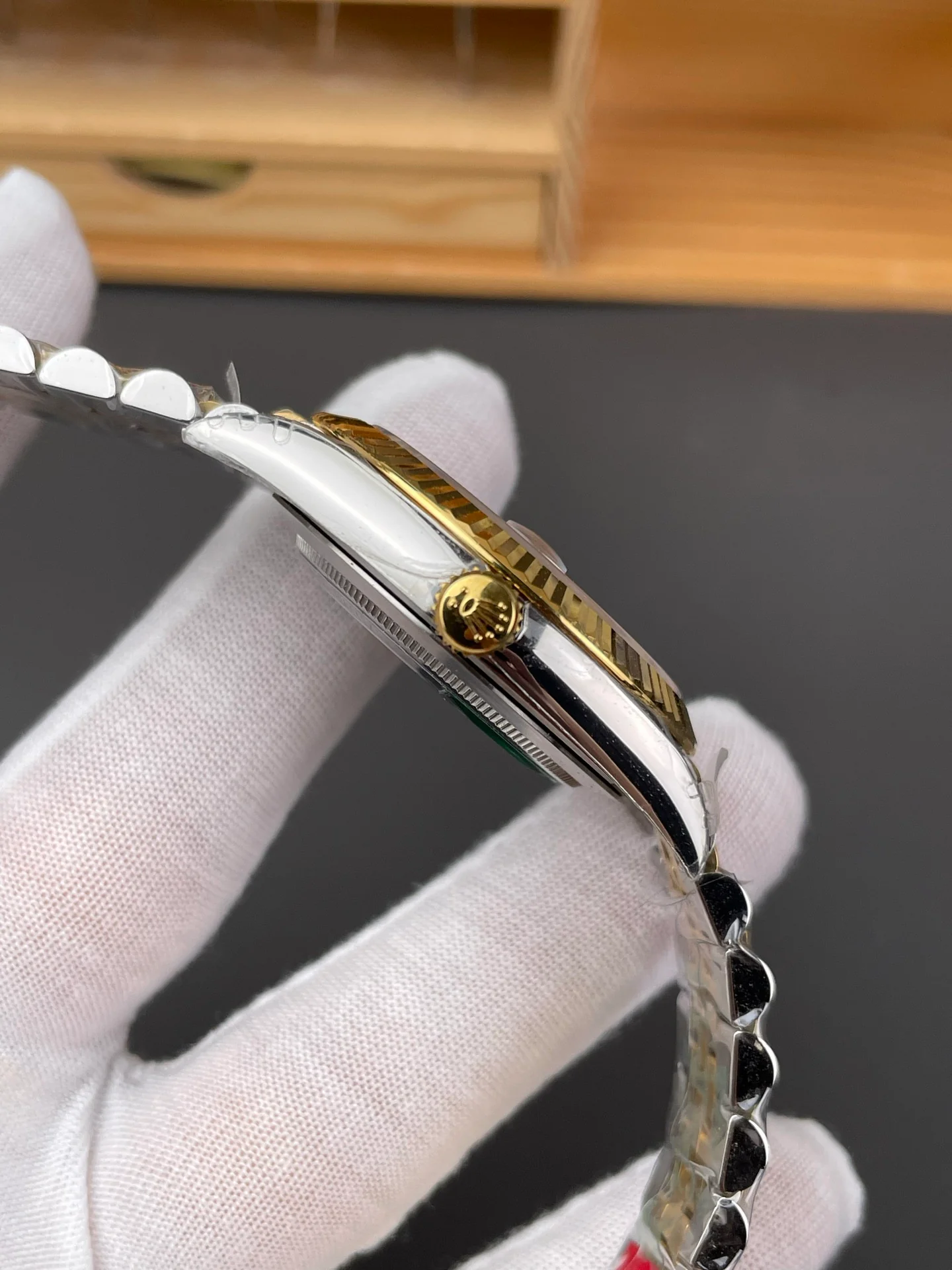 Two-tone Champagne Diamond Dial Datejust V2 Version