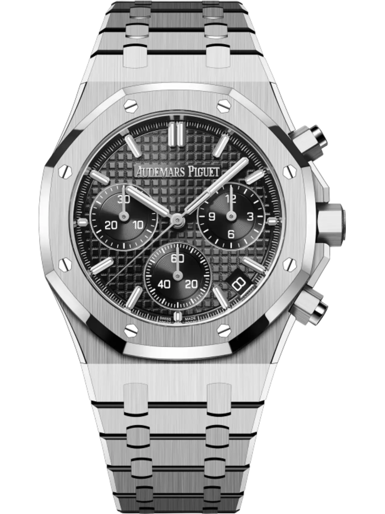 [2026 Mirror Grade]Audemars Piguet ROYAL OAK Black Dial CHRONOGRAPH 41mm 26240ST.OO.1320ST.02