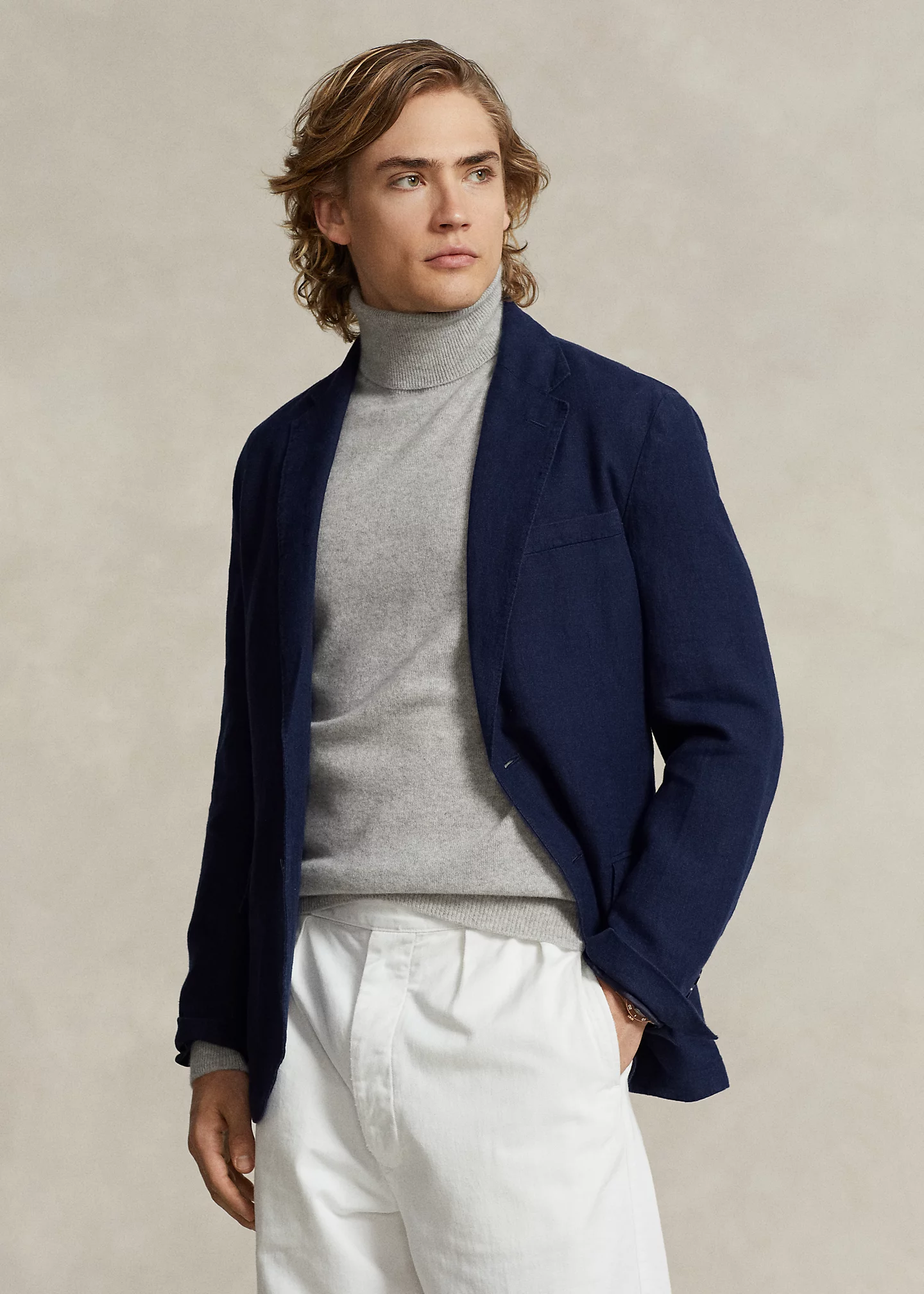 Polo Soft Modern Linen Suit Jacket