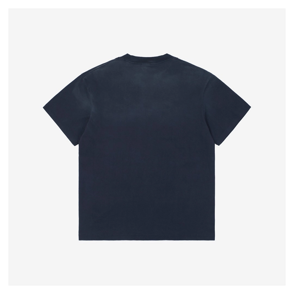 Saint Michael Lightning Skull Print T-Shirt