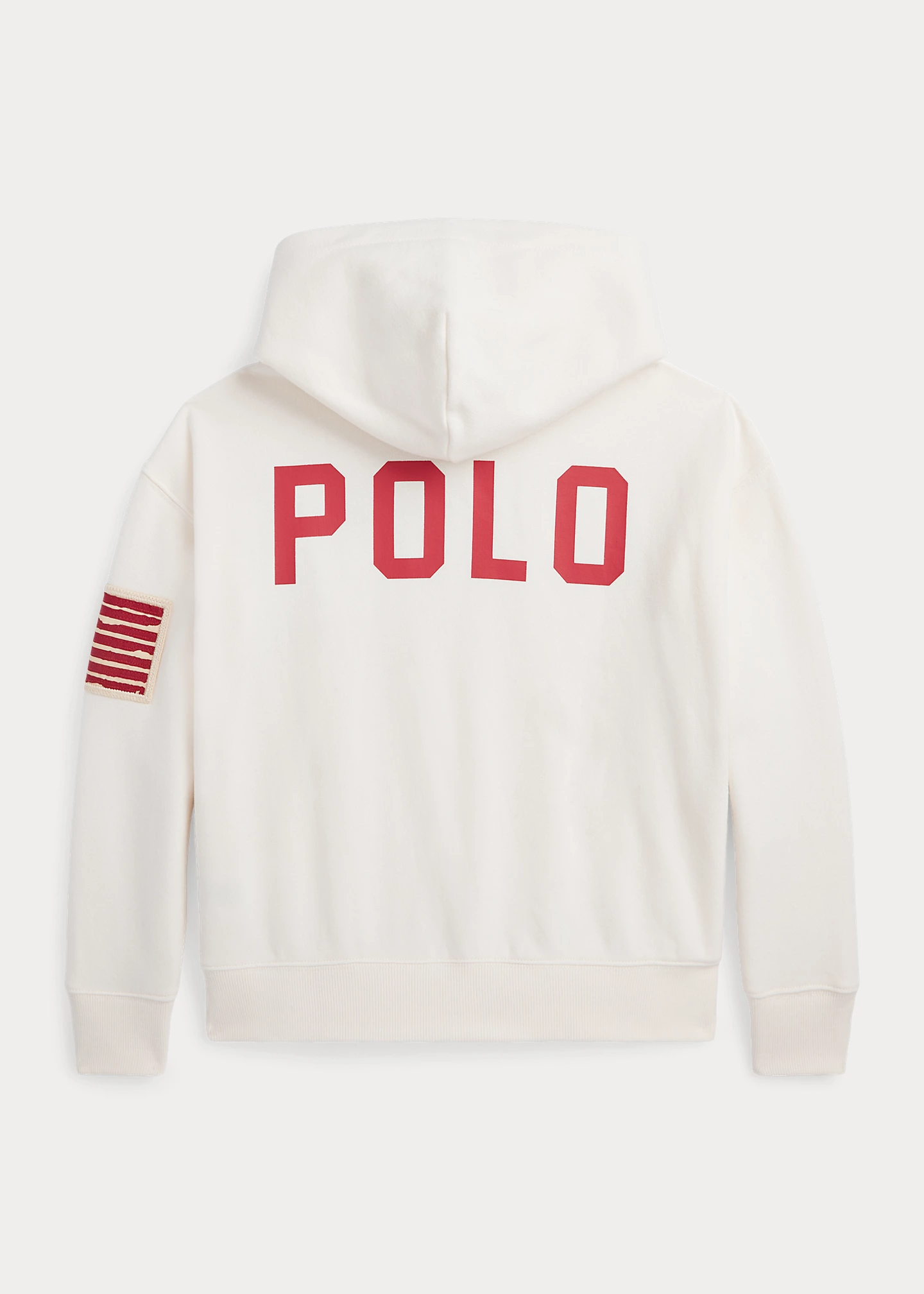 Flag & Logo Fleece Hoodie