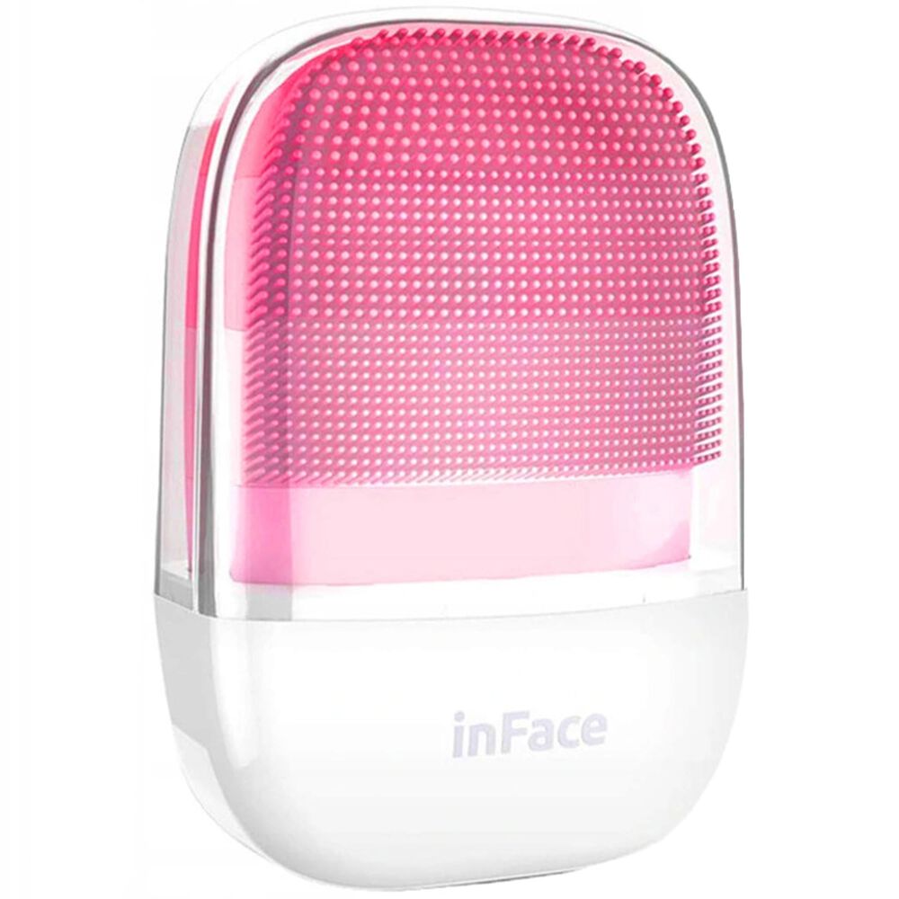 INFACESzczoteczka soniczna do twarzy inFace MS2000, wodoodporna, różowa