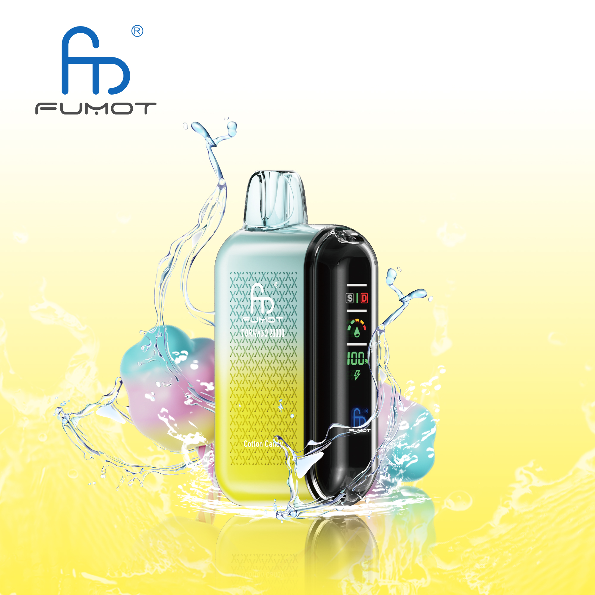 Fumot Tornado 20000 Puffs Prefilled Vape |  Rechargeable