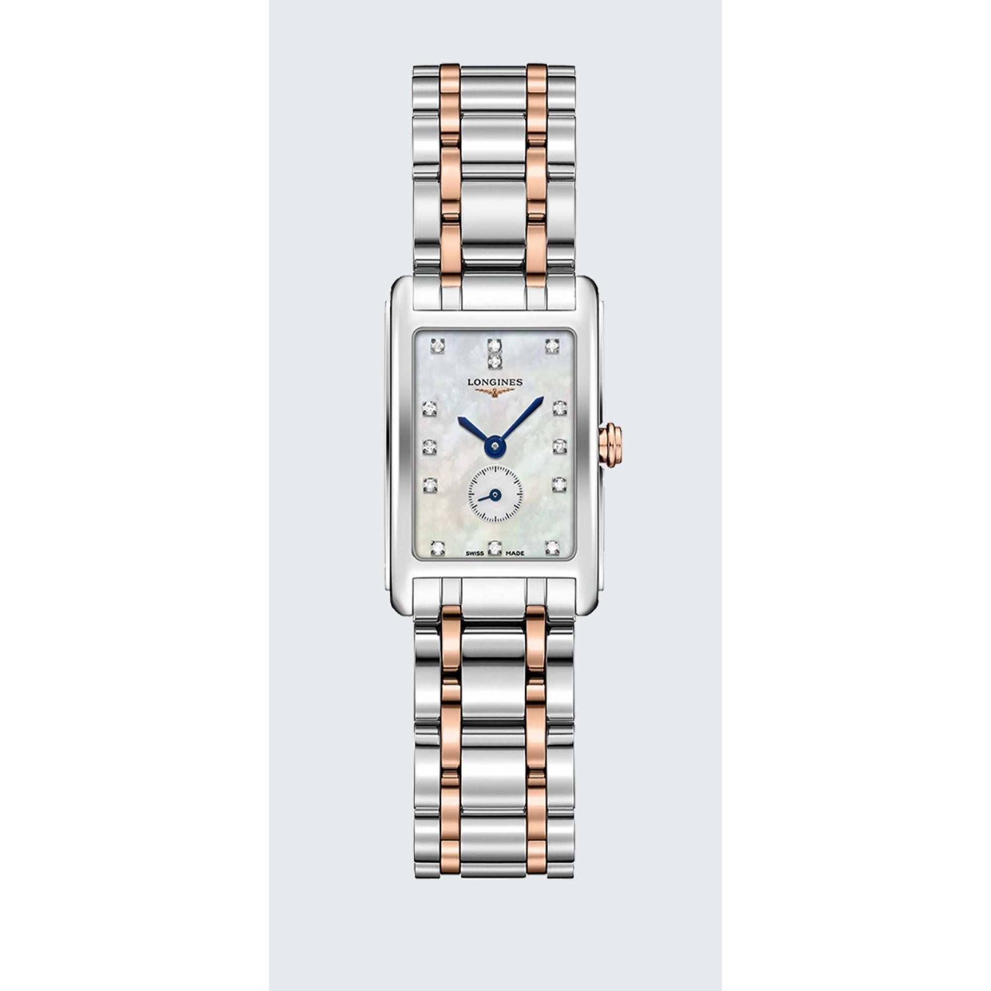 [2026 Mirror Grade]Longines Women's L5.255.5.87.7 Dolcevita Two-Tone Stainless Steel Watch