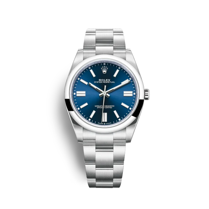 [2026 Mirror Grade]R124300 Oyster Perpetual 41 'Bright Blue' Brand - New