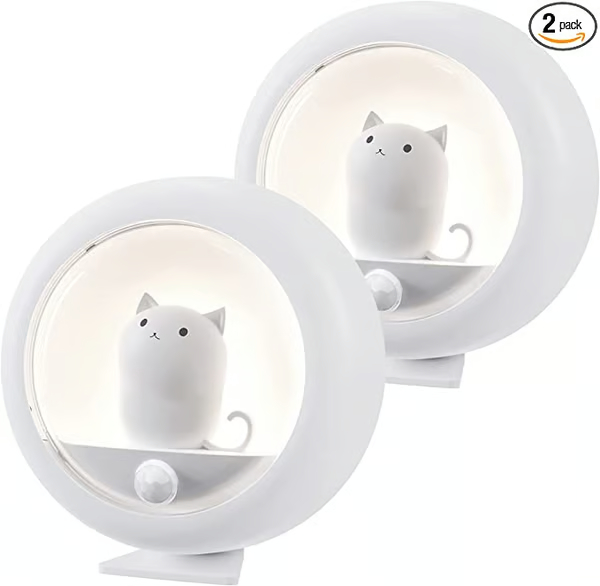 🔥Last Day 40% Off✨Rechargeable Motion Sensor Cat Night Light✨
