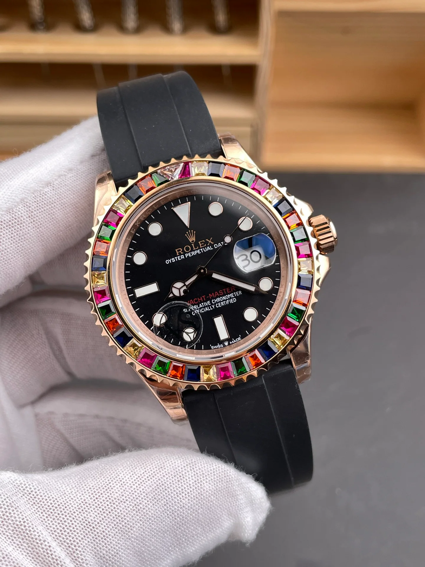Yacht-Master Candy Bezel Sports Couple Watch