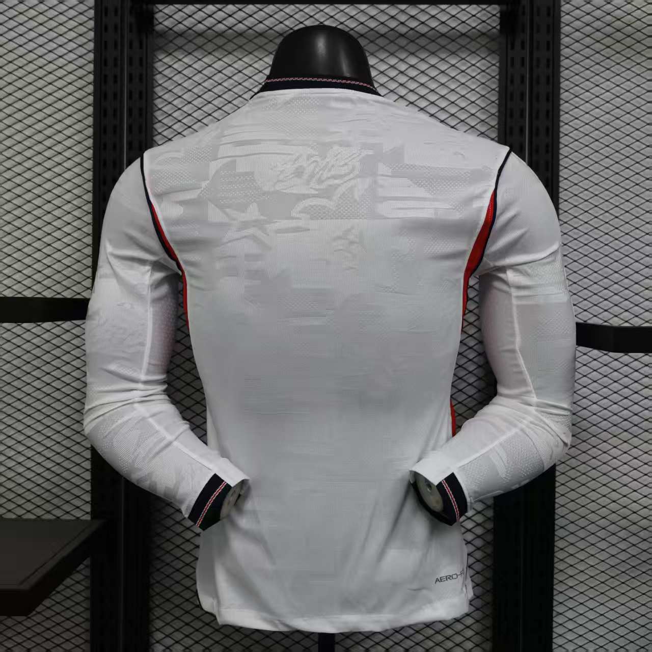 England Authentic Soccer Jersey Home Long Sleeve Shirt World Cup 2026