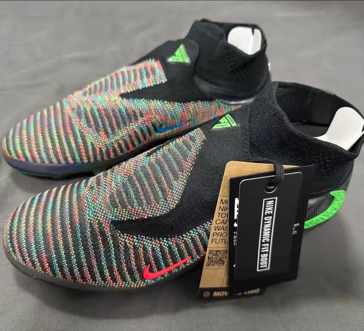 Nike Phantom GX 2 Elite DF TF "Multicolor / Black / Volt"