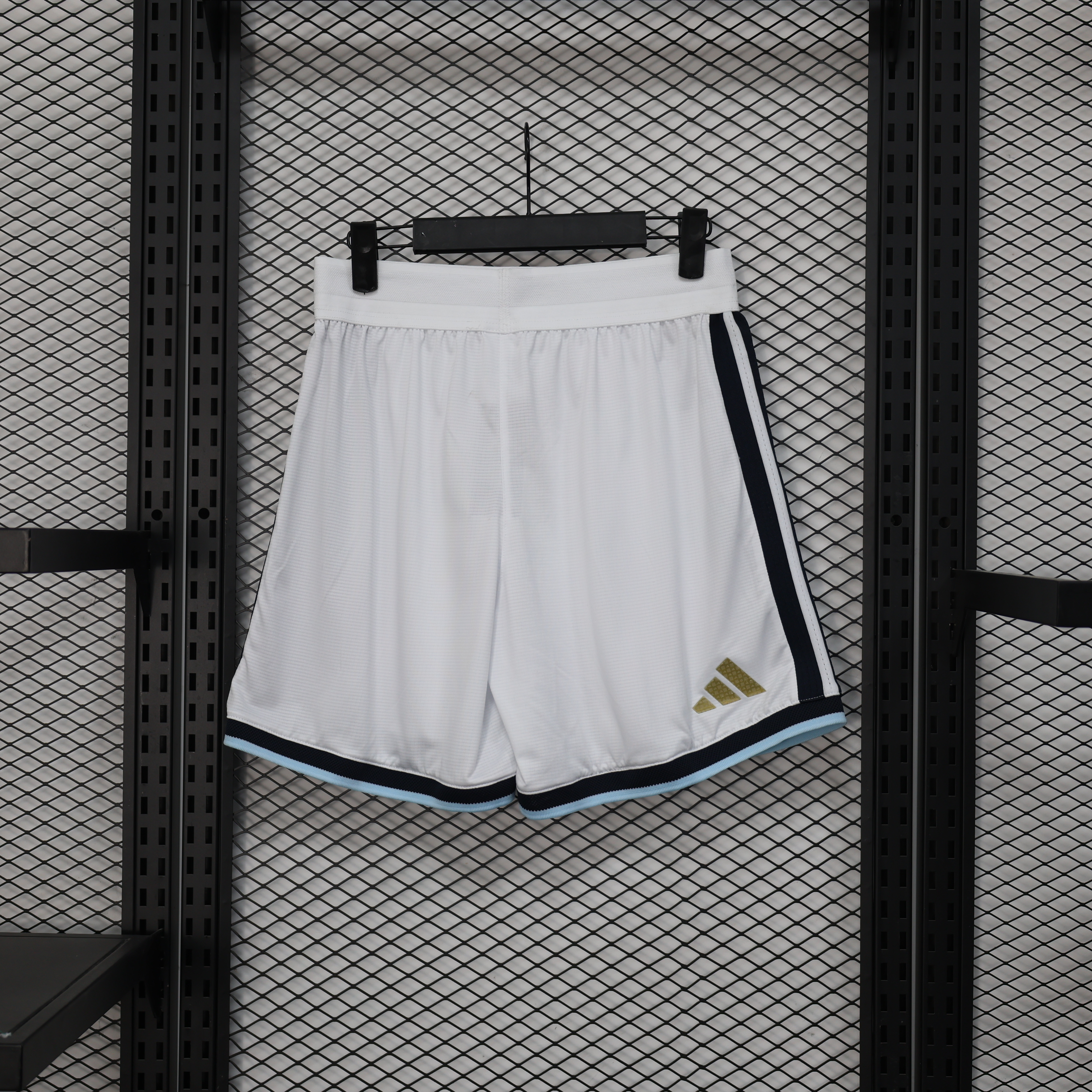 Argentina Authentic Soccer Jersey White Shorts World Cup 2026