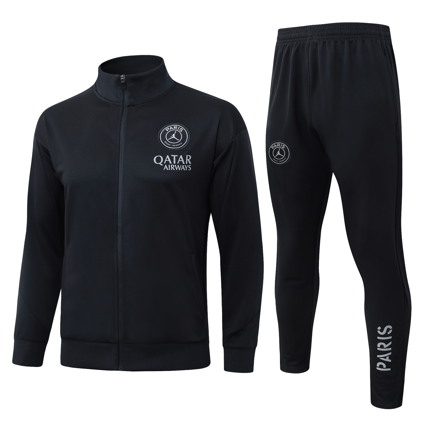 PSG Training Kit (Jacket+Pants) Black 2025/26