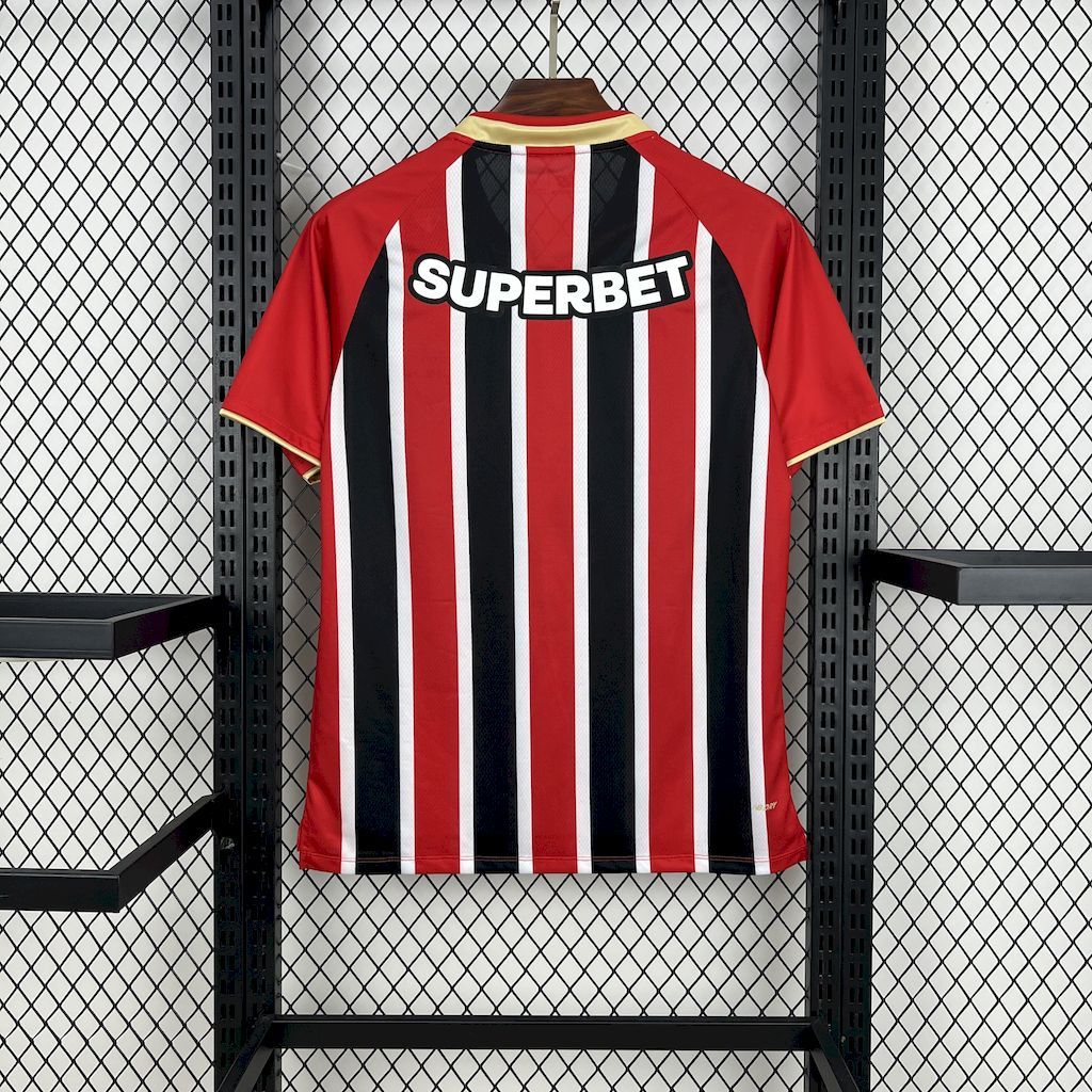 Sao Paulo FC Soccer Jersey Away Custom Shirt 2025