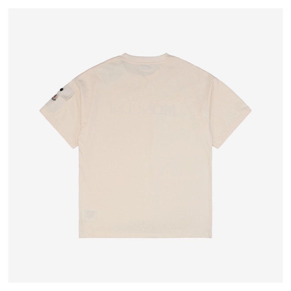 Mxxcler Sleeve Pocket Logo Patch T-Shirt