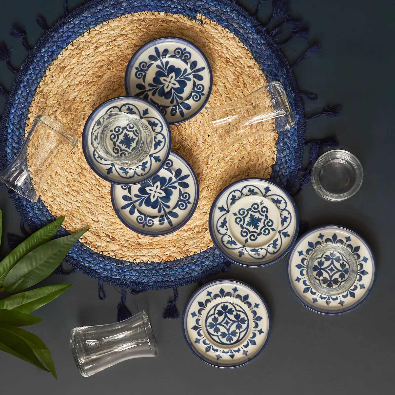 Service à thé Karaca Zeher, 12 pièces