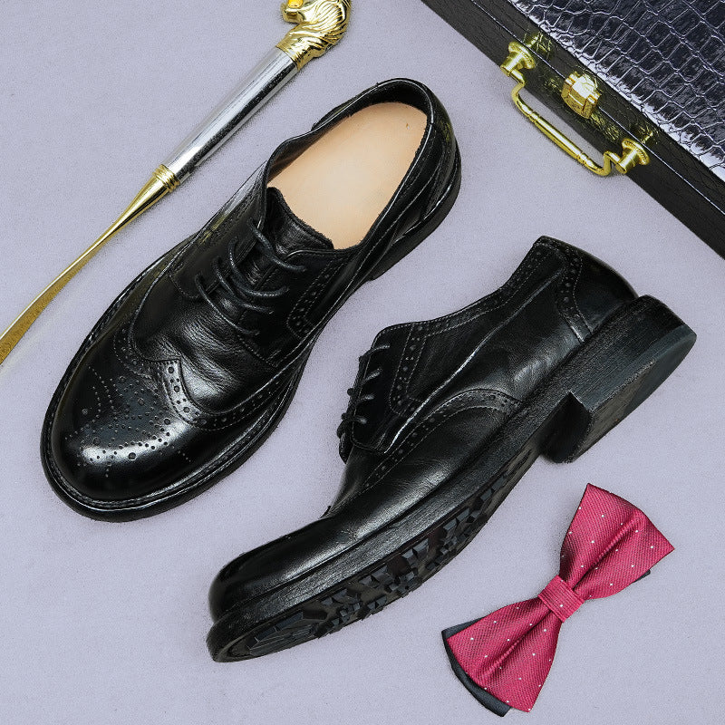 (Ships in 6 days)Handmade Goodyear Men’s Derby Shoes  82803