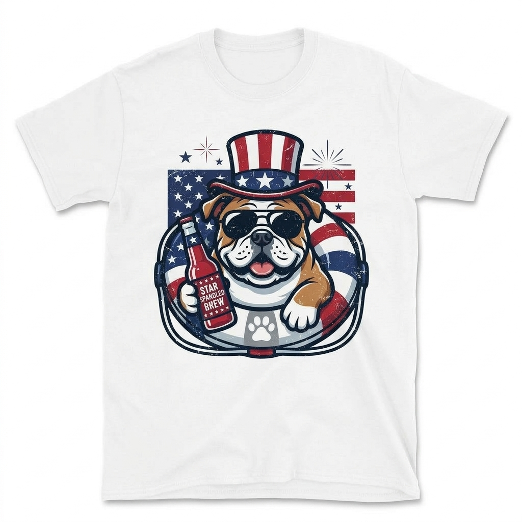 Unisex Loose Fit T-Shirt 100% Cotton Soft Comfortable Summer Casual Printed Top Sausage dog