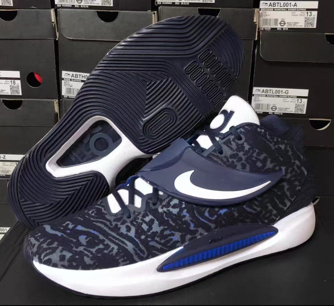Nike KD 14 EP 'Black White Royal'