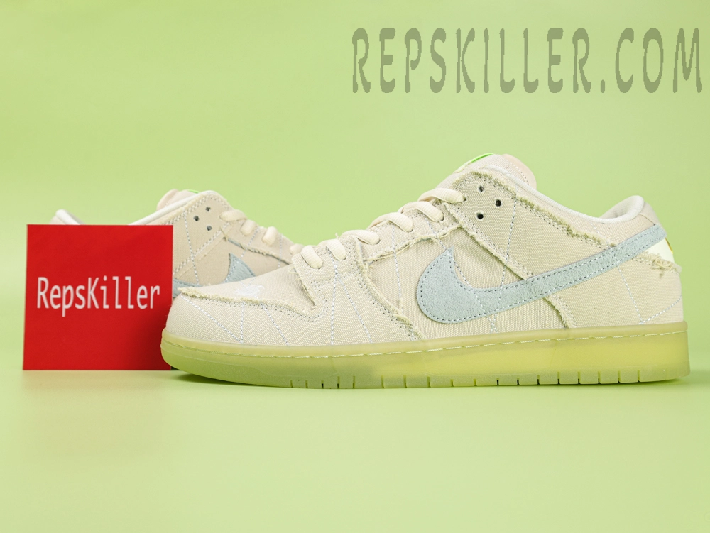 Nike SB Dunk Low Off-White/Volt-Light Green 'Mummy' 2021