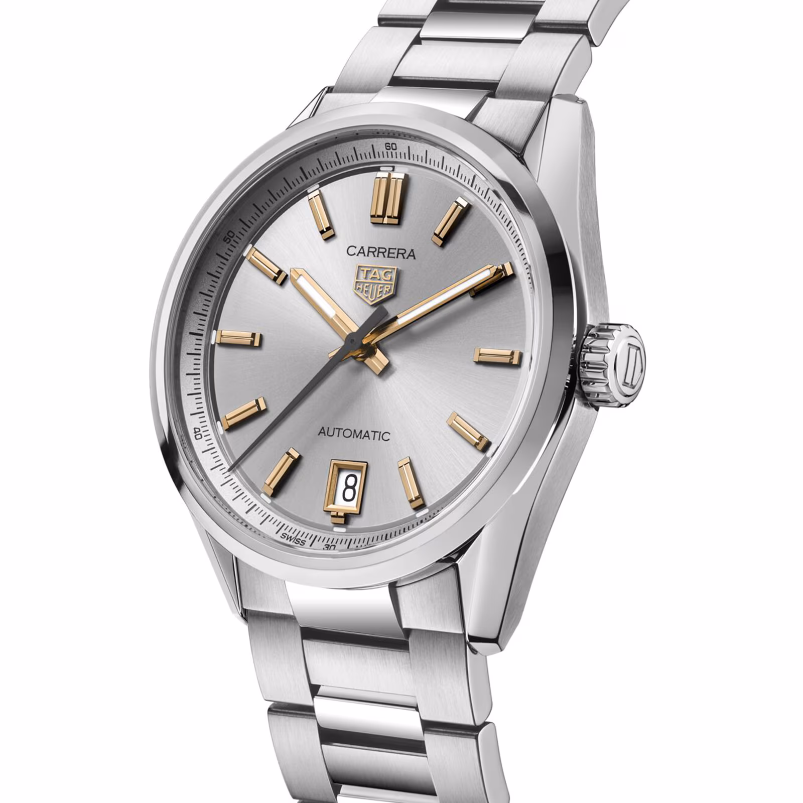 [2026 Mirror Grade]TAG Heuer Carrera Date 36mm Unisex Watch Silver WBN2310.BA0001
