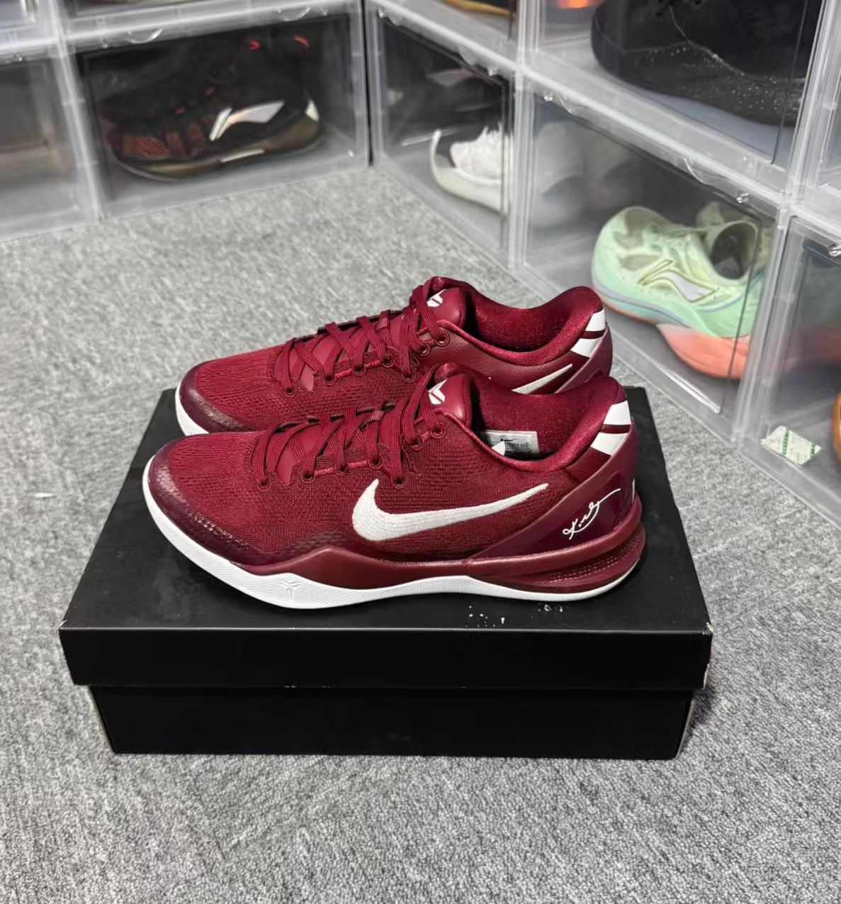 Nike Kobe 8 Protro "Team Red / Maroon"