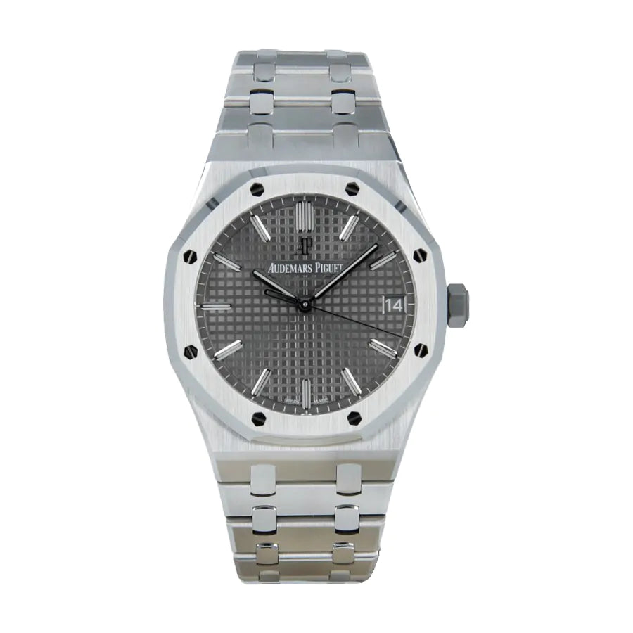 [2026 Mirror Grade]Audemars Piguet Royal Oak Grey Dial Automatic Watch 4302