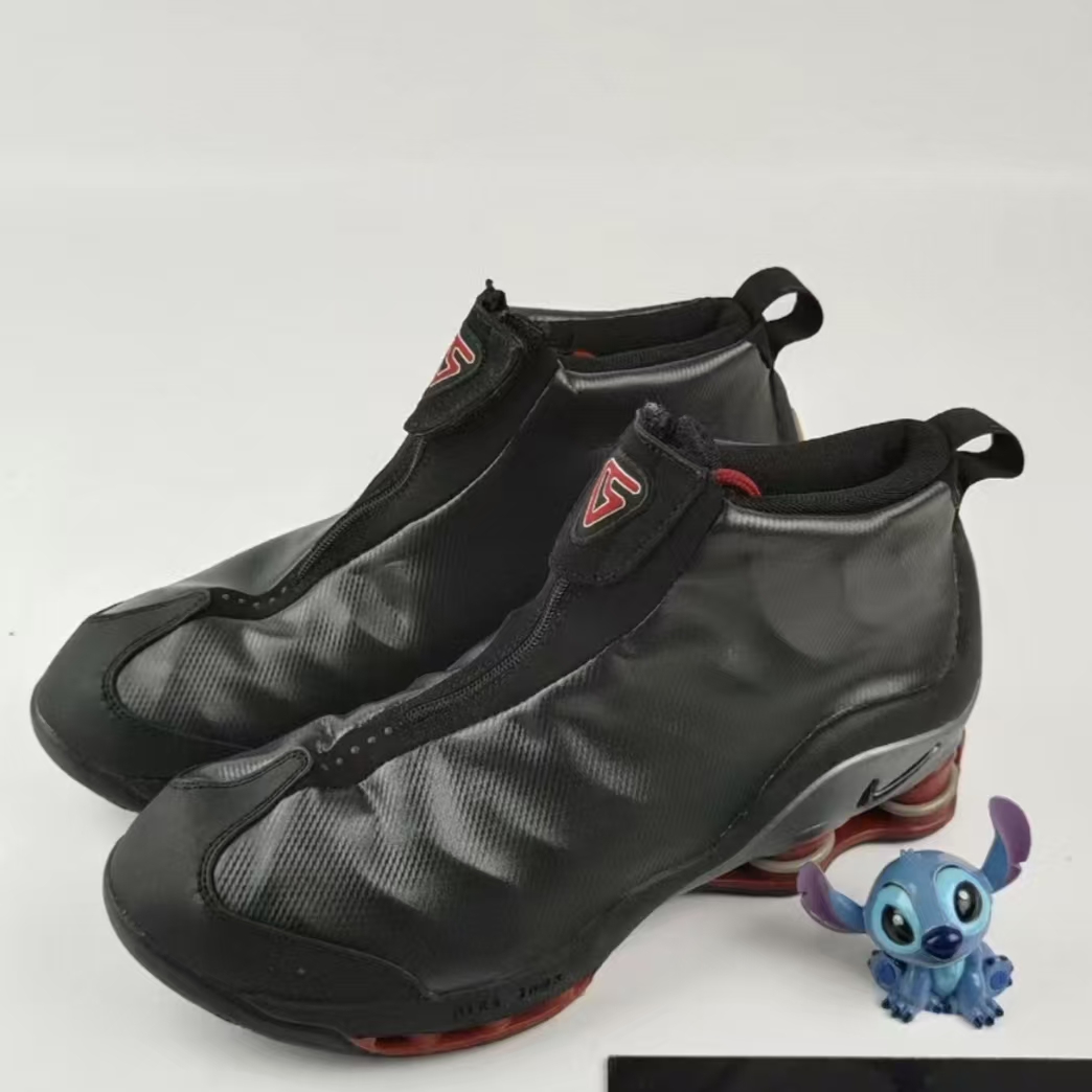 Nike Shox VC 1 Black Metallic Silver Varsity Red