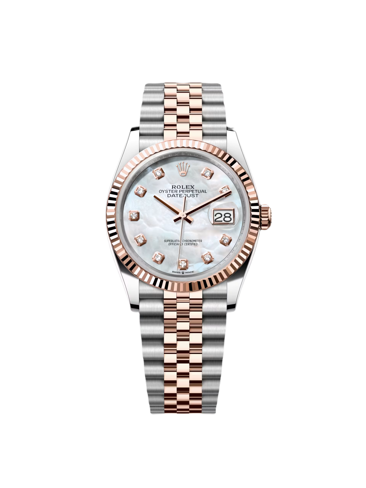 [2026 Mirror Grade]RLX  Datejust 36mm 126231 Mother-of-Pearl Dial Jubilee Bracelet