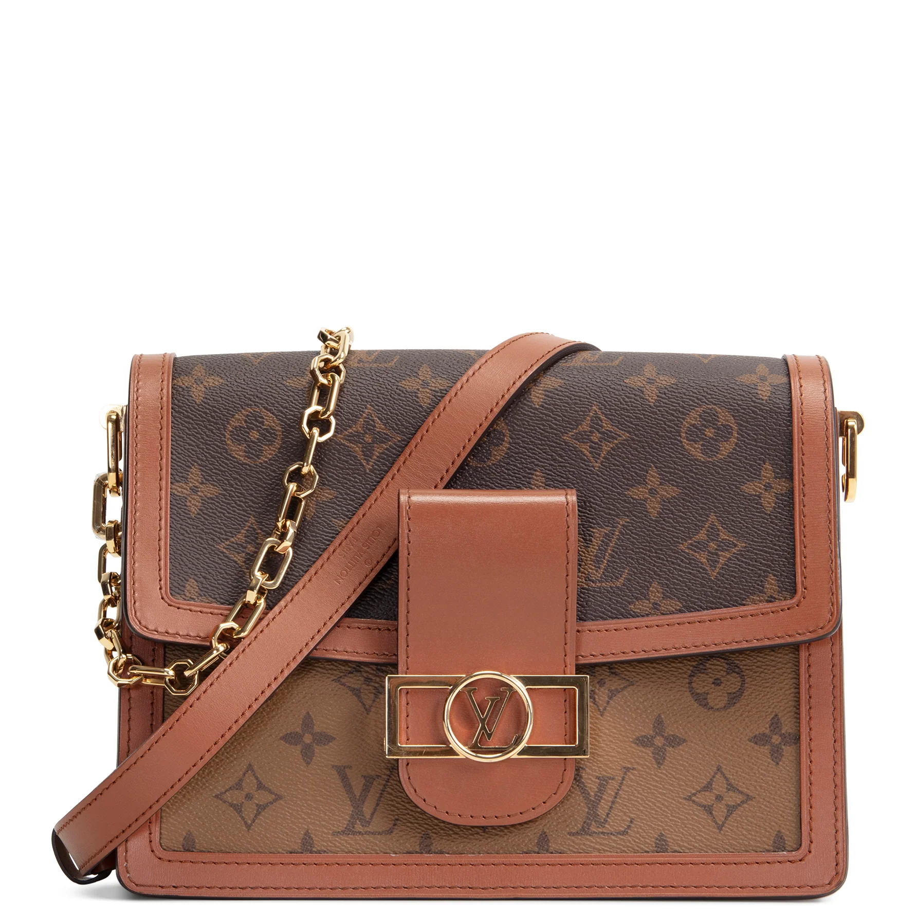 LOUIS VUITTON Reverse Monogram Dauphine MM