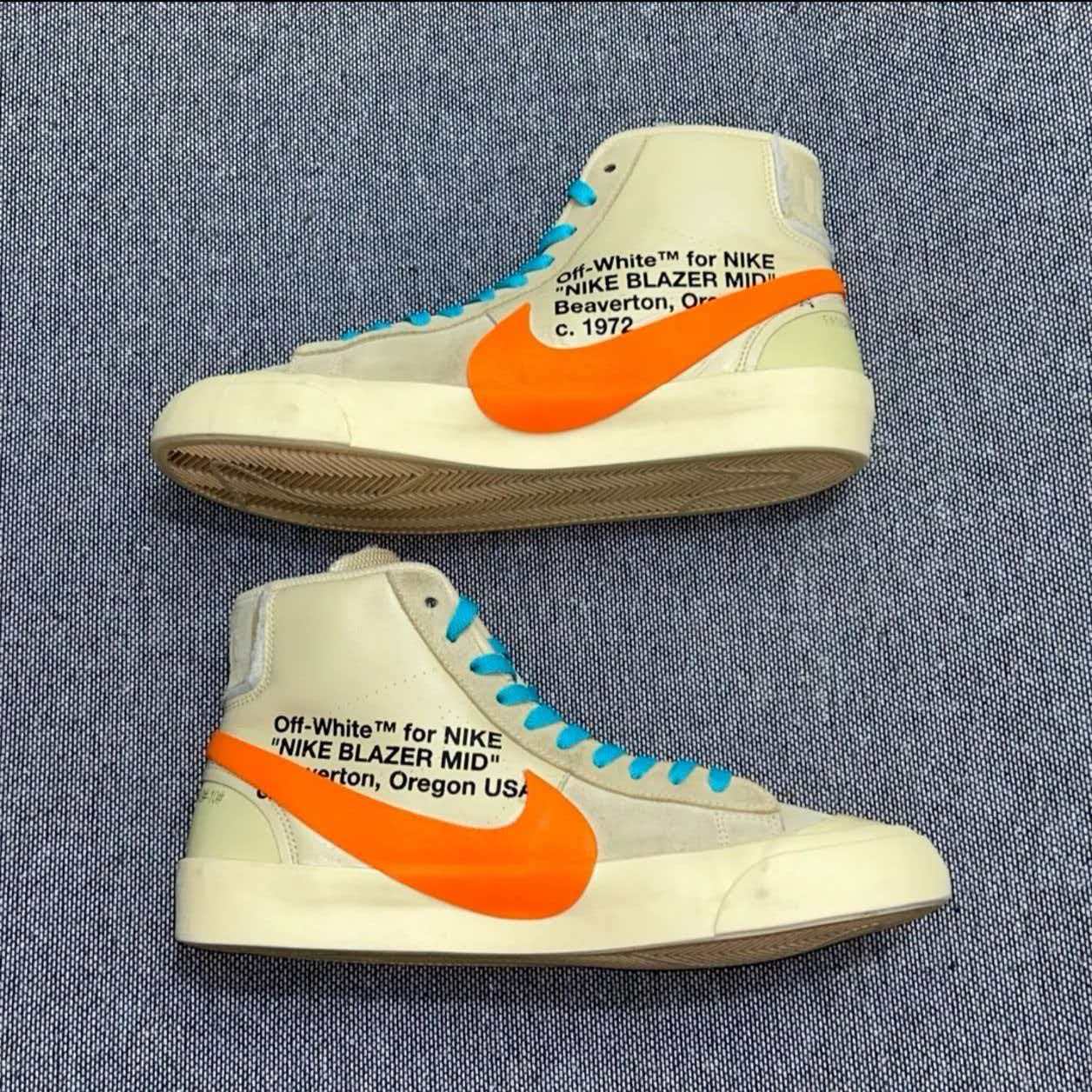 Off-White × Nike Blazer Mid 