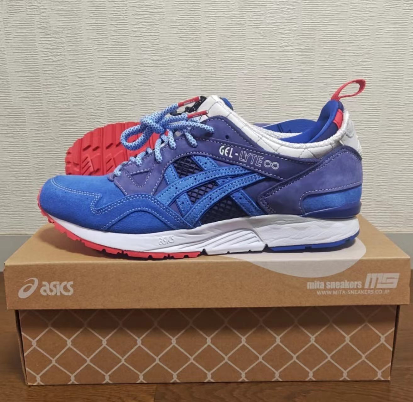 ASICS Gel-Lyte Infinity Blue Purple Red White