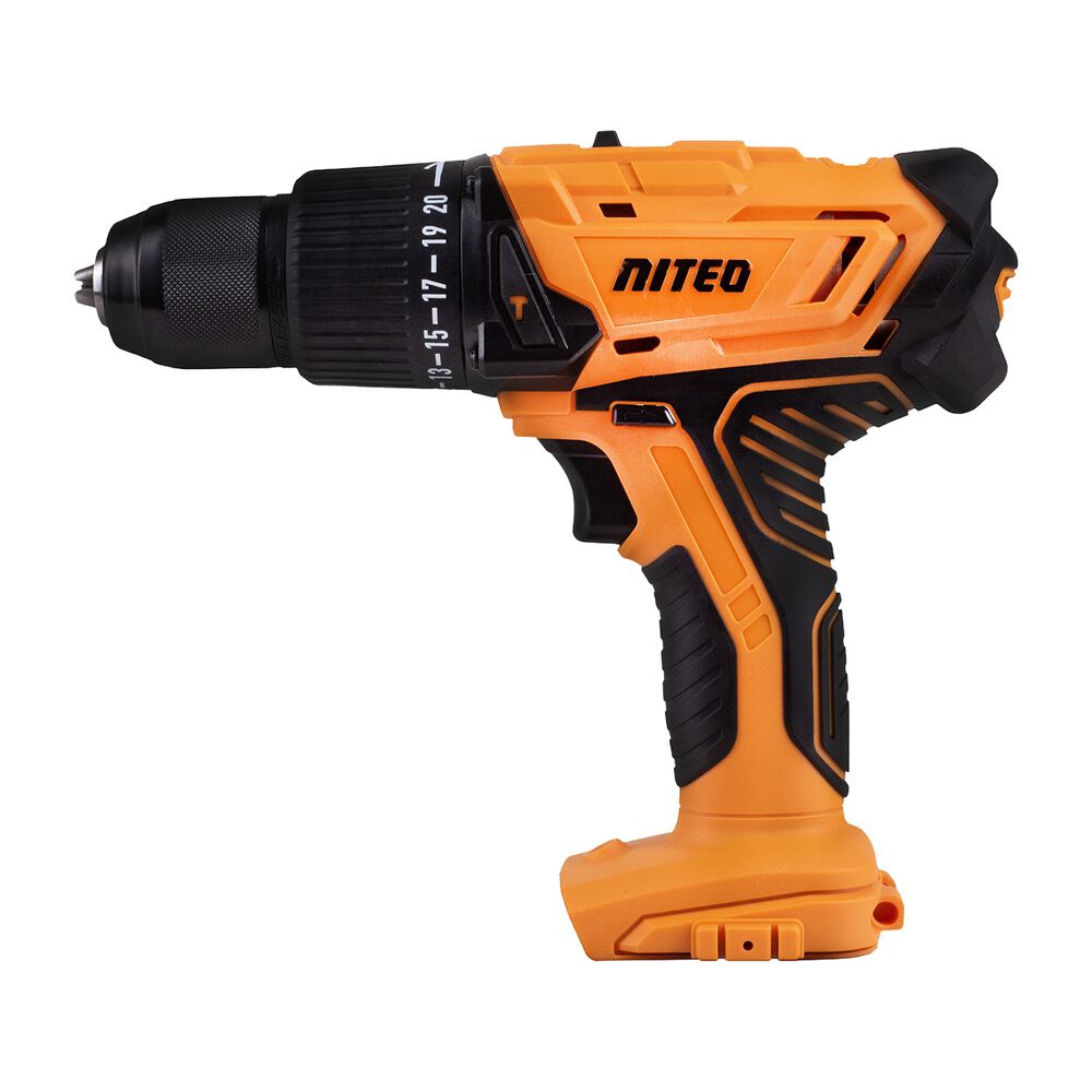 NITEO Akumulatorowa wiertarko-wkrętarka udarowa Niteo 20 V Max, 20 V, 45 Nm