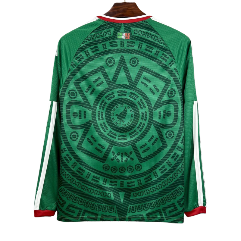 2026 Mexico World Cup Long Sleeve Home football jersey Fan Version