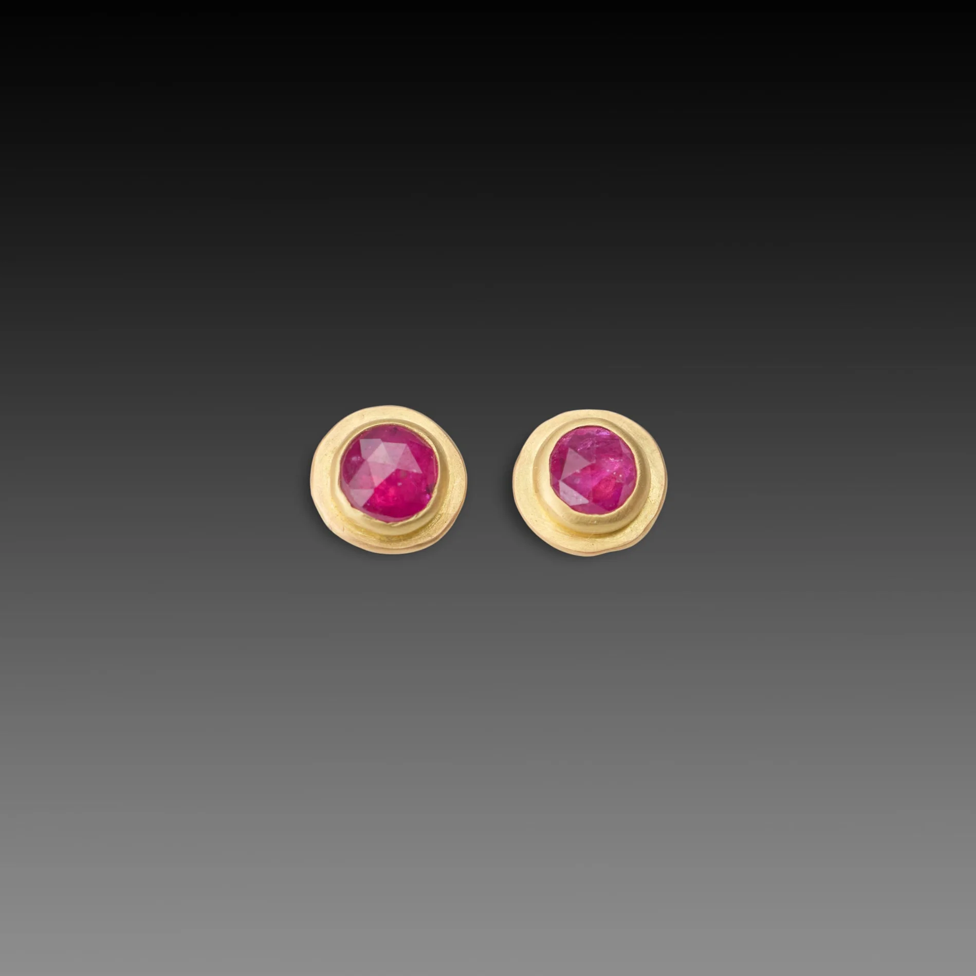 Ruby Stud Earrings