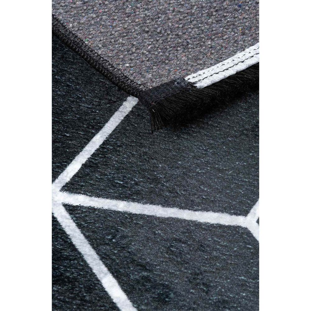 BAMBOODywan Multi-Decor Bamboo, 80 x 150 cm, szara geometria